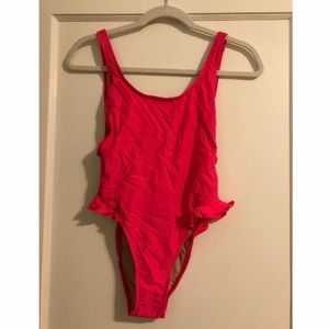 Free People Hot Pink One Piece Size 4 NWT